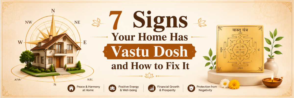 7 Signs Your Home Has Vastu Dosh and How to Fix It