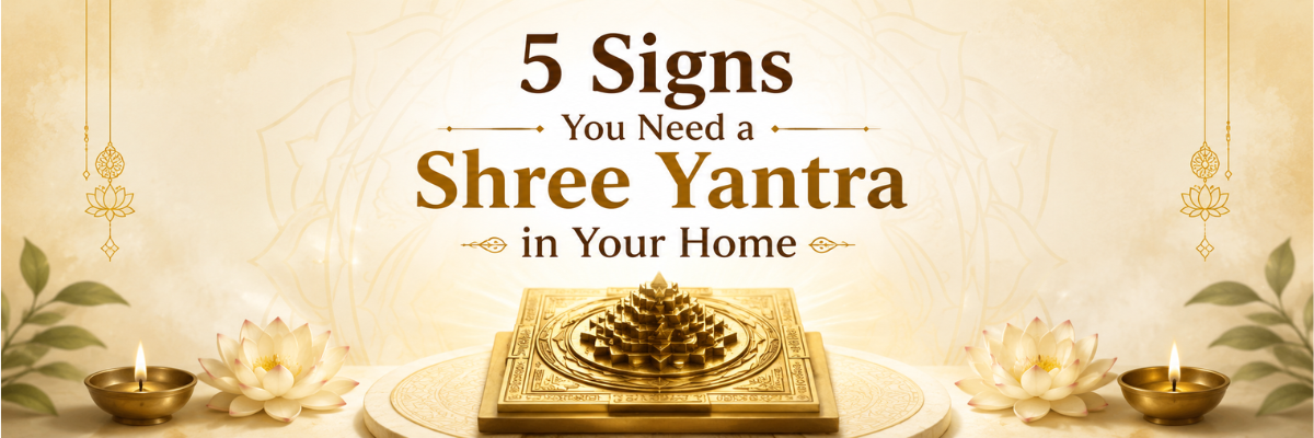 5 Signs You Need a Shree Yantra in Your Home