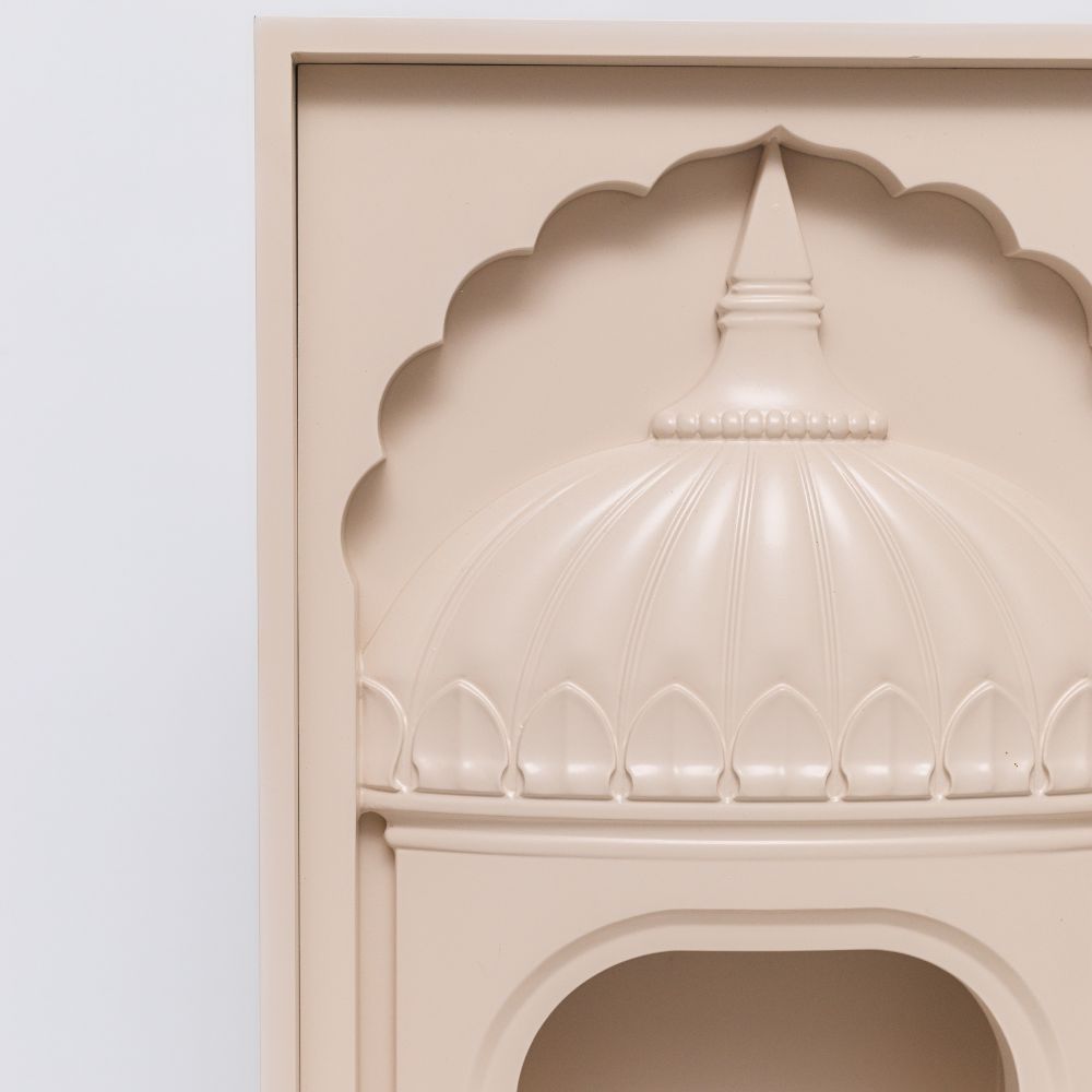 Wall-Mounted Mandir (Wooden)