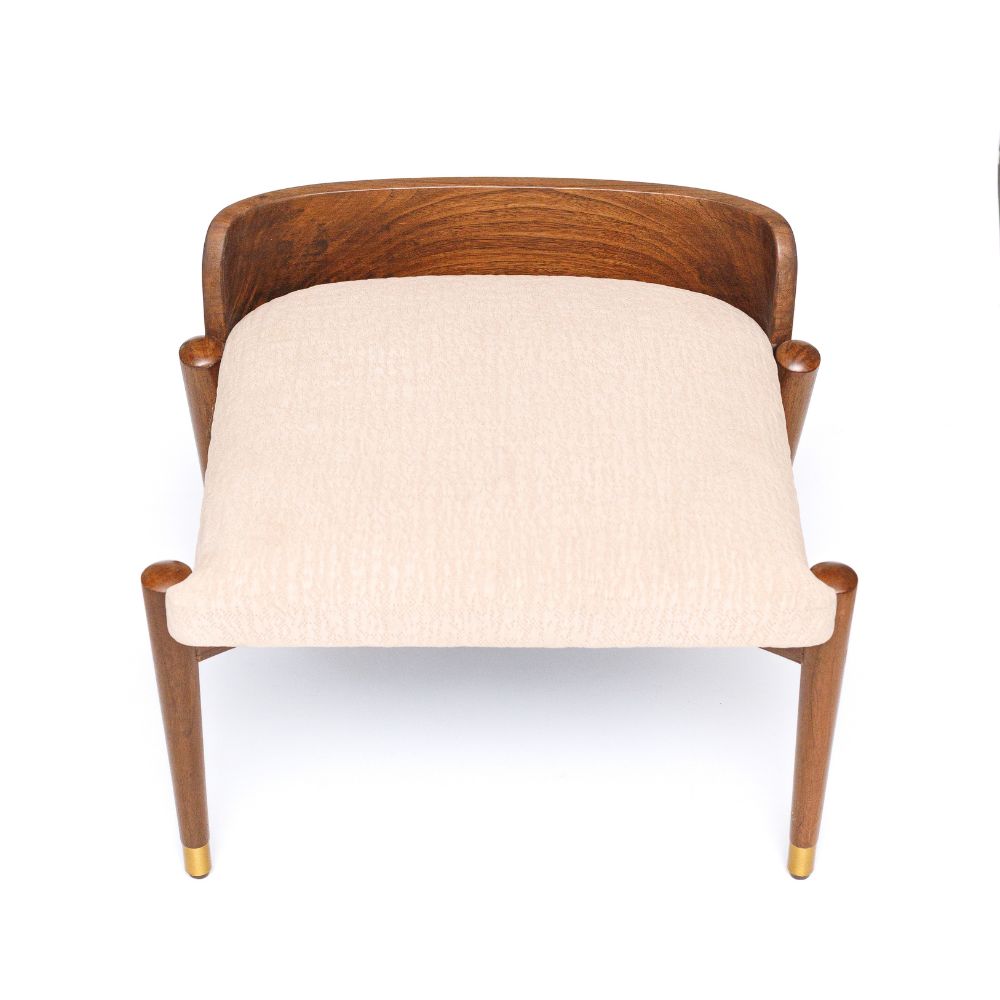 Wooden Pouffe