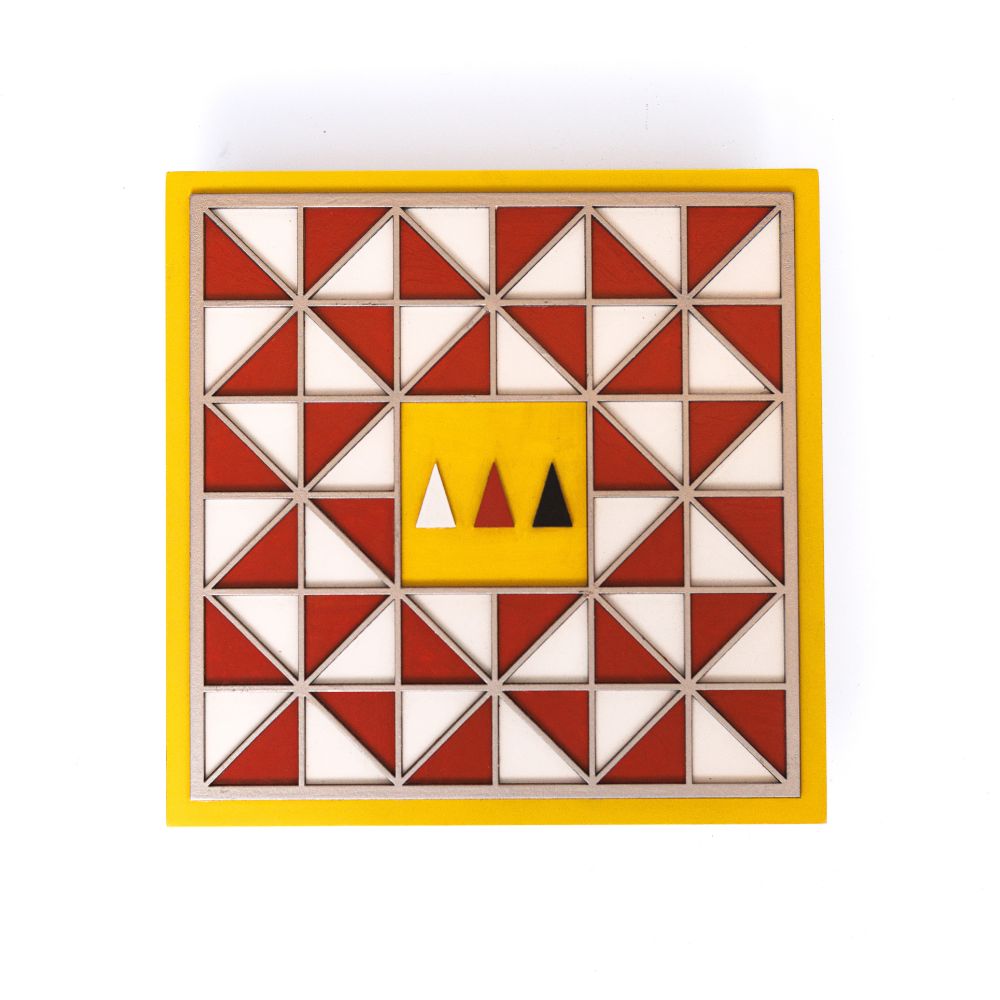 9 Chowki Set with Vedic Patterns