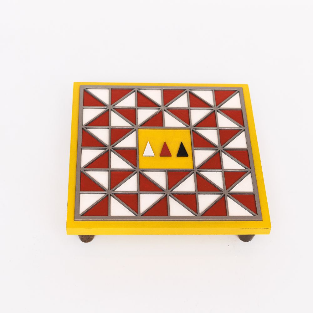 9 Chowki Set with Vedic Patterns