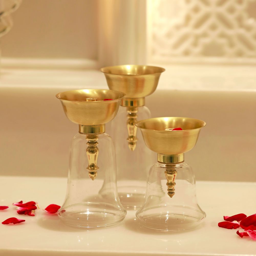 Prakash Vatika Diya Stand Medium