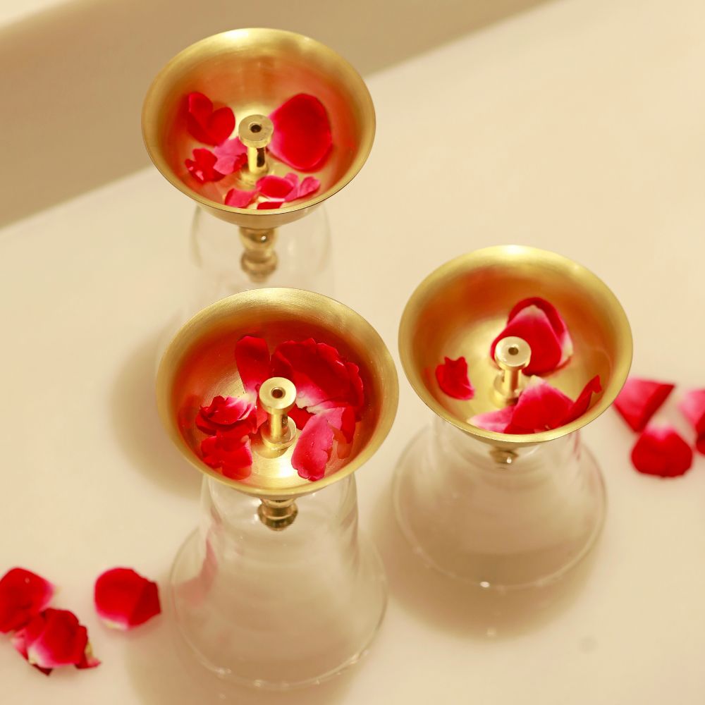 Prakash Vatika Diya Stand Medium