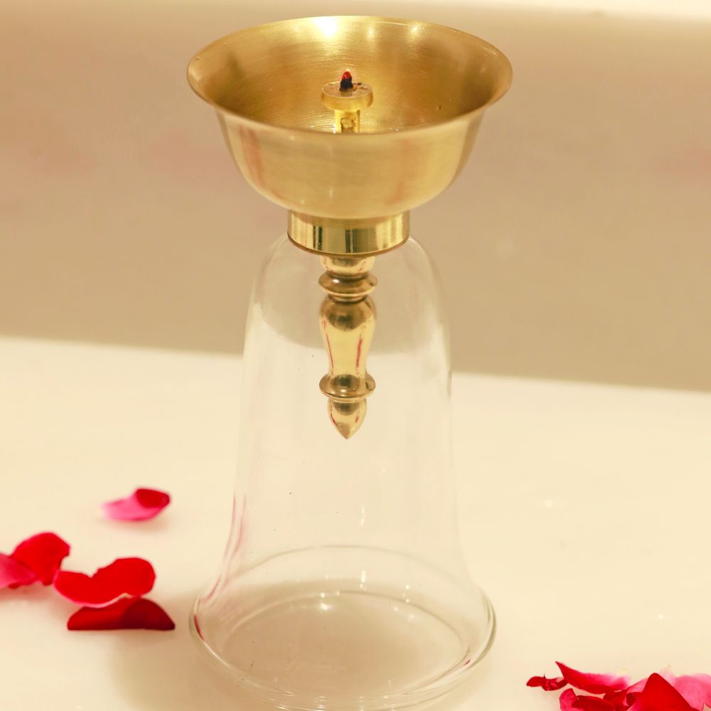 Prakash Vatika Diya Stand Large