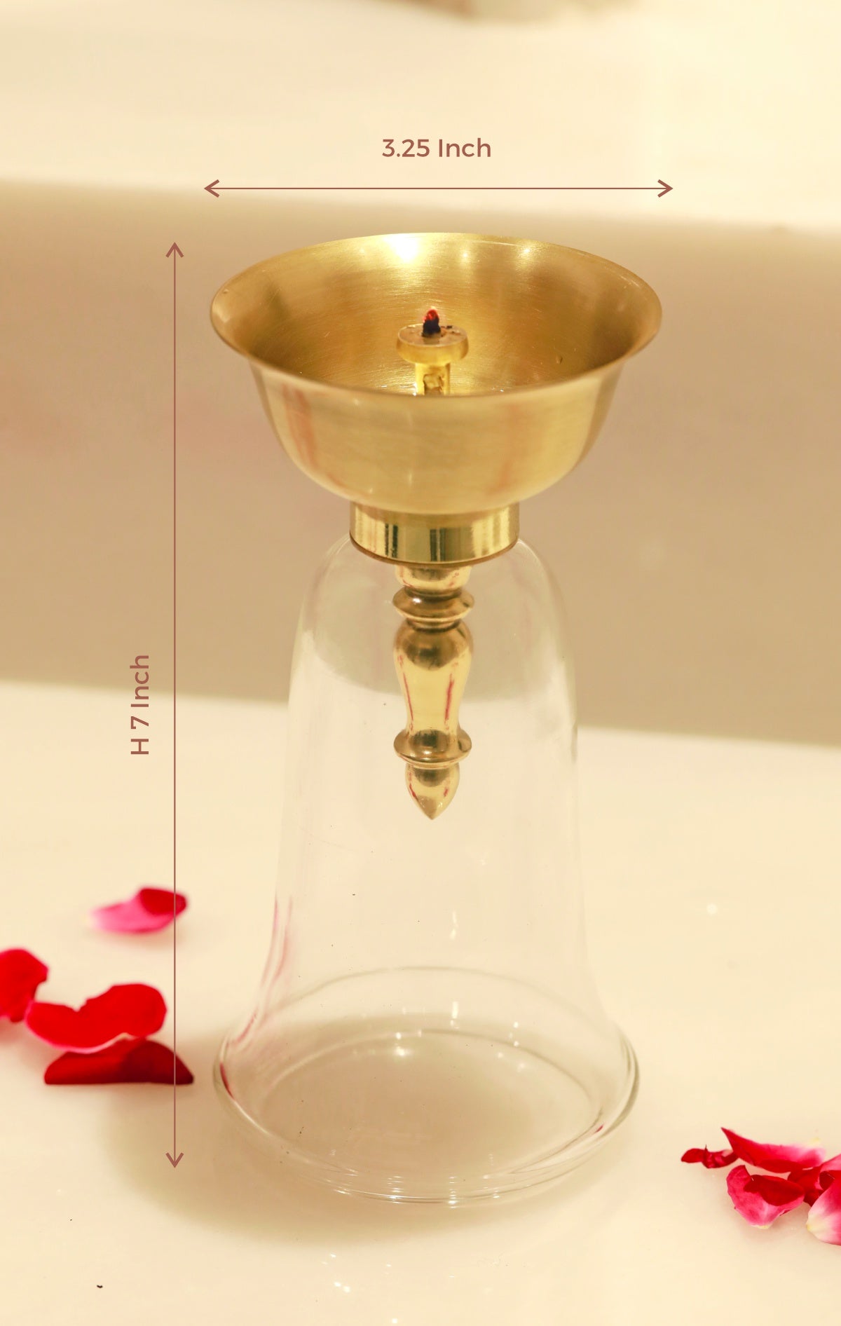 Prakash Vatika Diya Stand Large