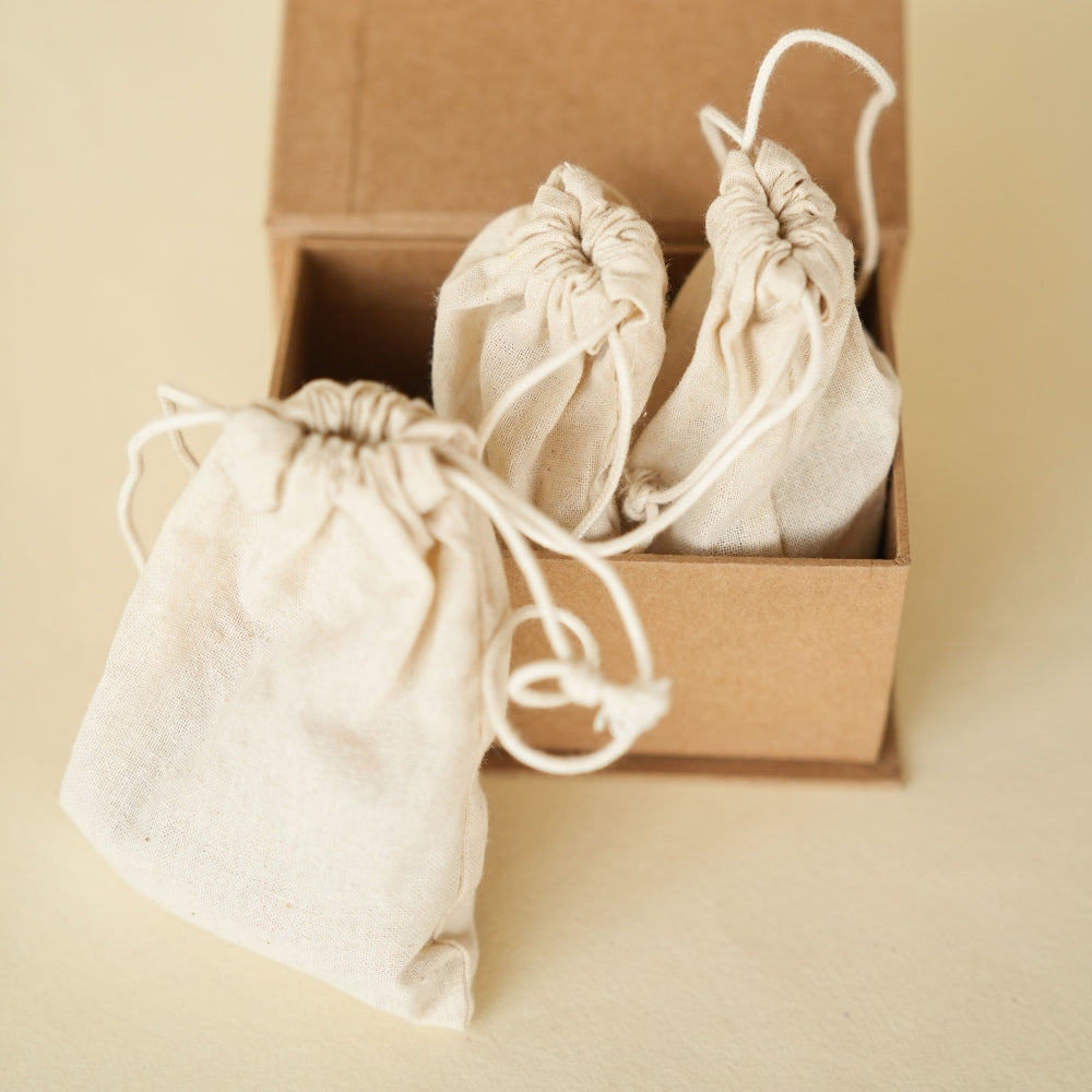 PoojaHetu Nazar Raksha Potli set of 3 for complete evil eye and negativity protection