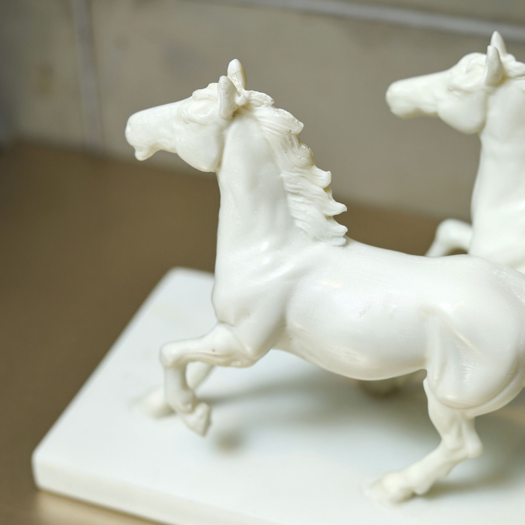 Harmony Horses Marble Sculpture – Balance & Strength