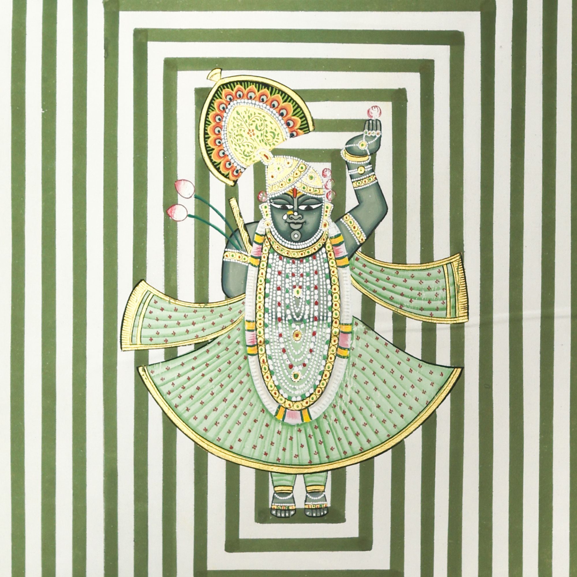Shrinathji Shrinagar Darshan Pichwai – Infinite Grace in Harmony