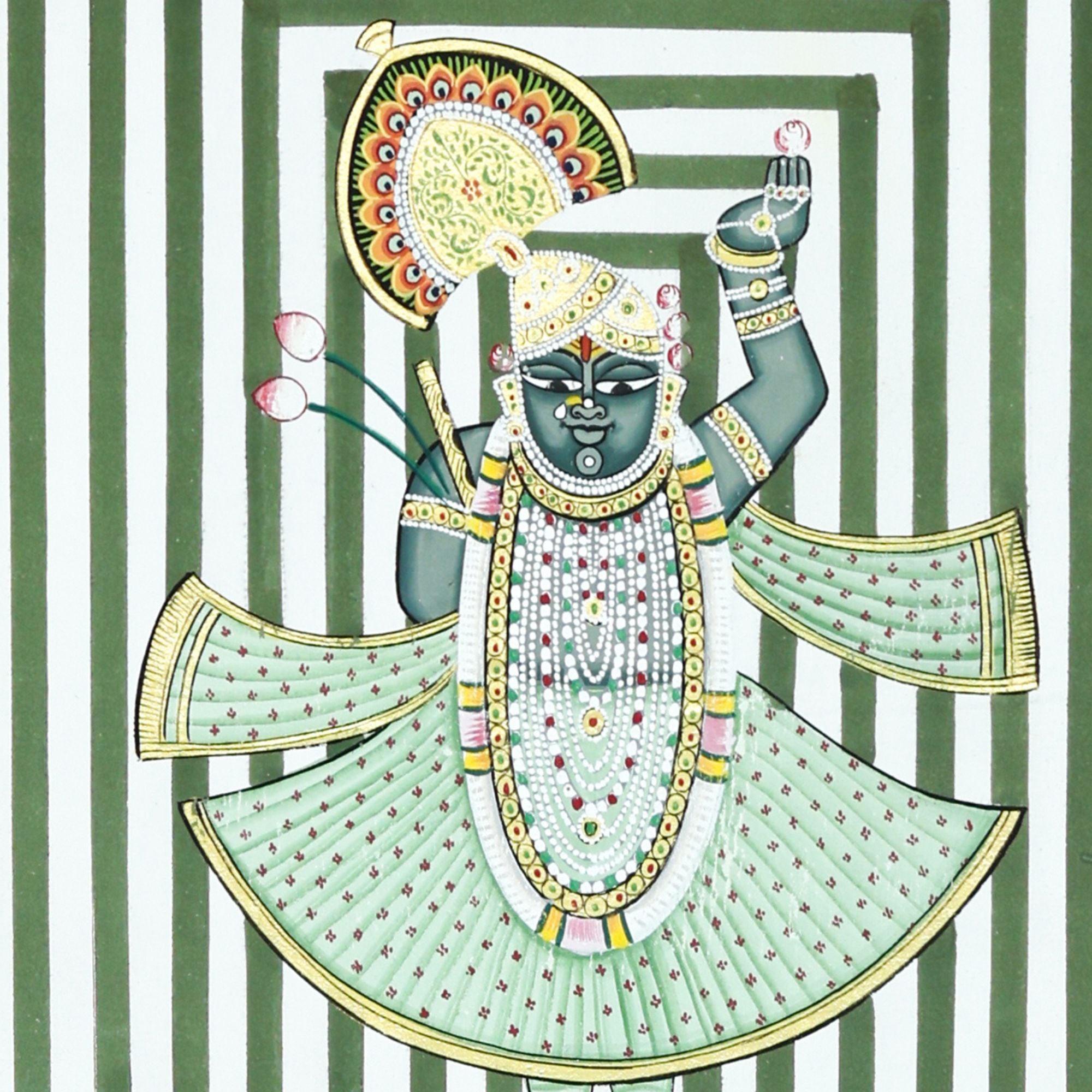 Shrinathji Shrinagar Darshan Pichwai – Infinite Grace in Harmony