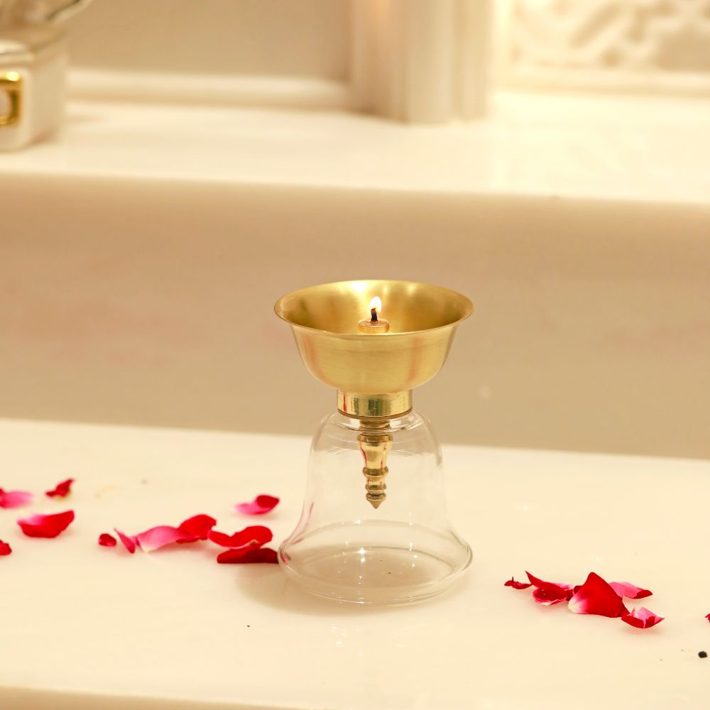 Prakash Vatika Diya Stand Small