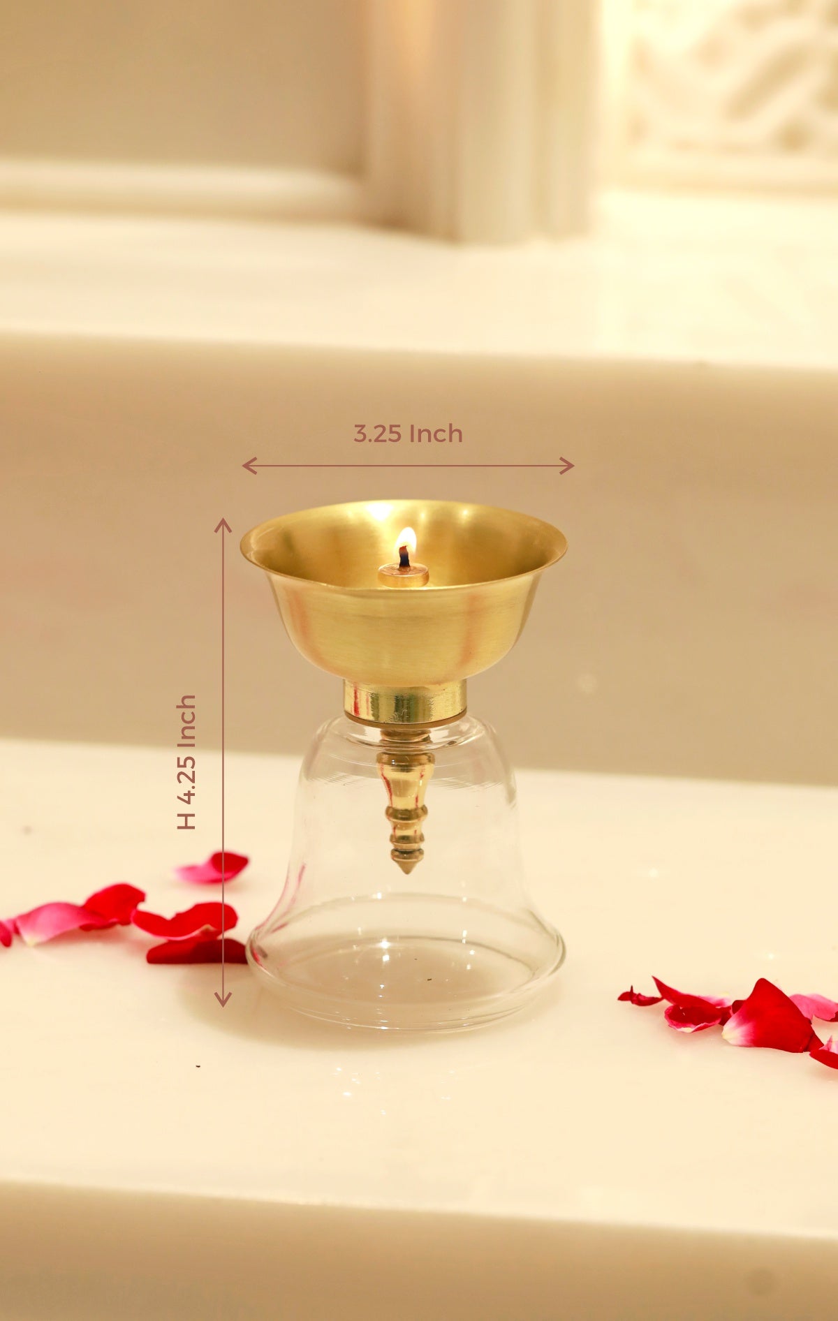 Prakash Vatika Diya Stand Small