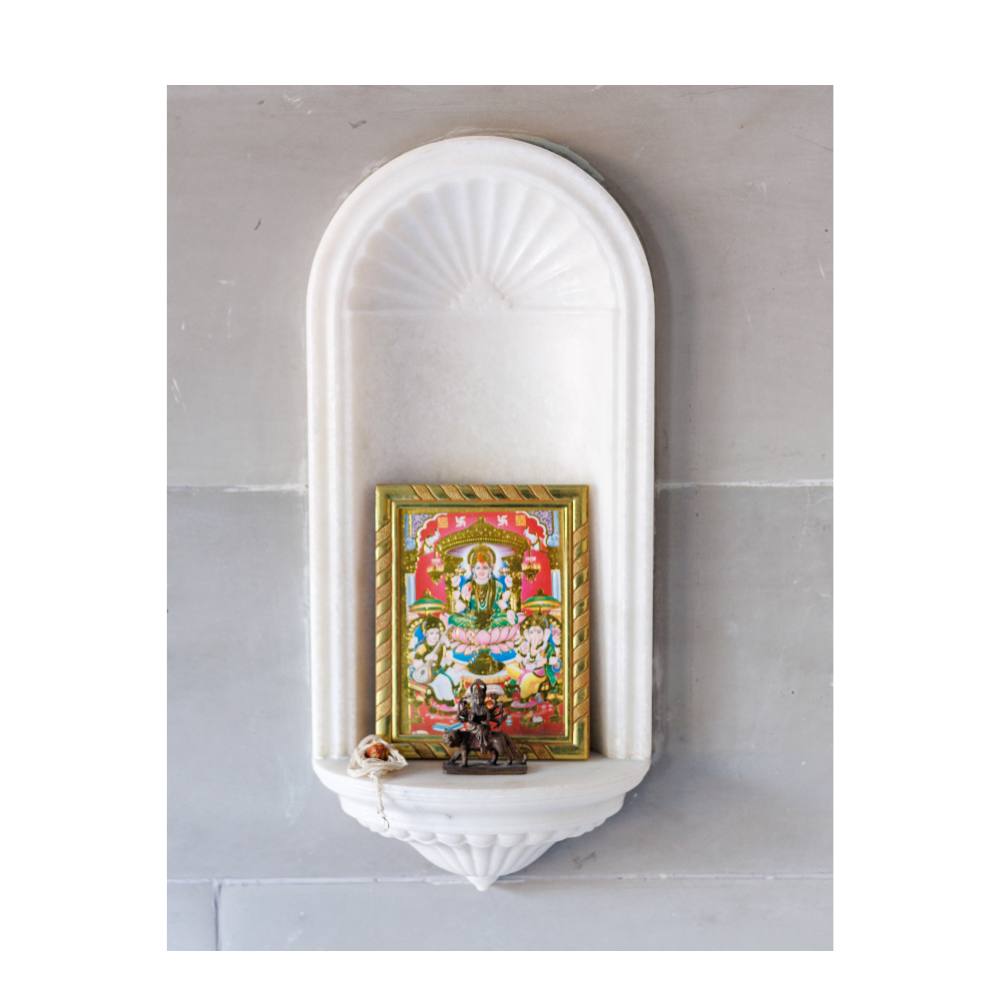 Wall-Mounted Mandir (Marble)