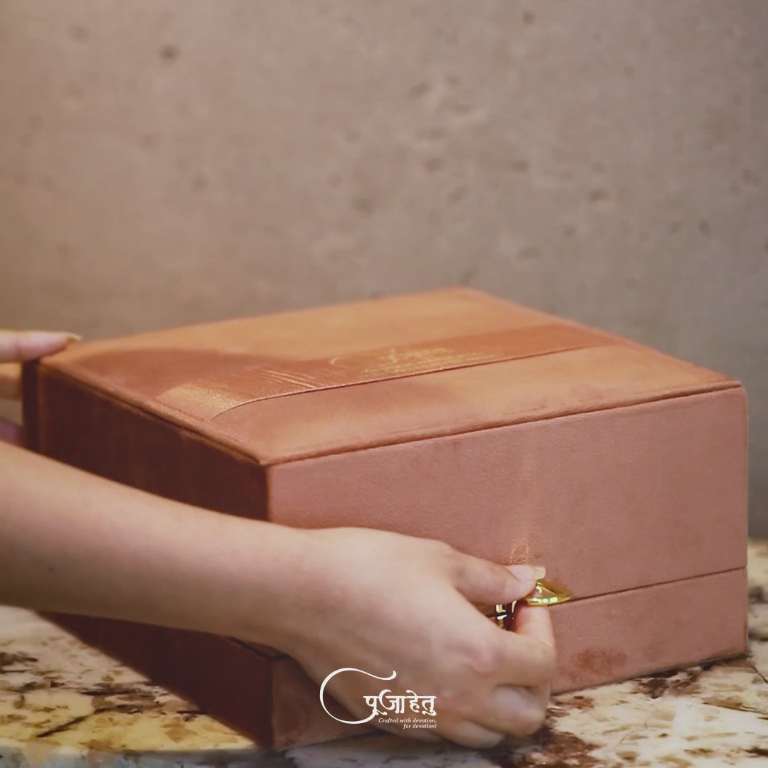 Energized Maha Mrityunjaya Yantra video showing sacred geometry