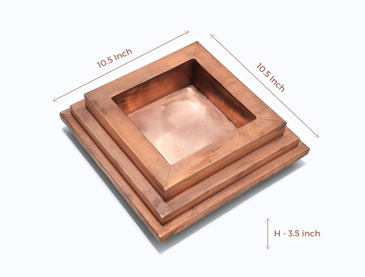 ideal hawan kund size